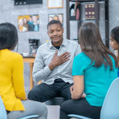 Mental health group therapy